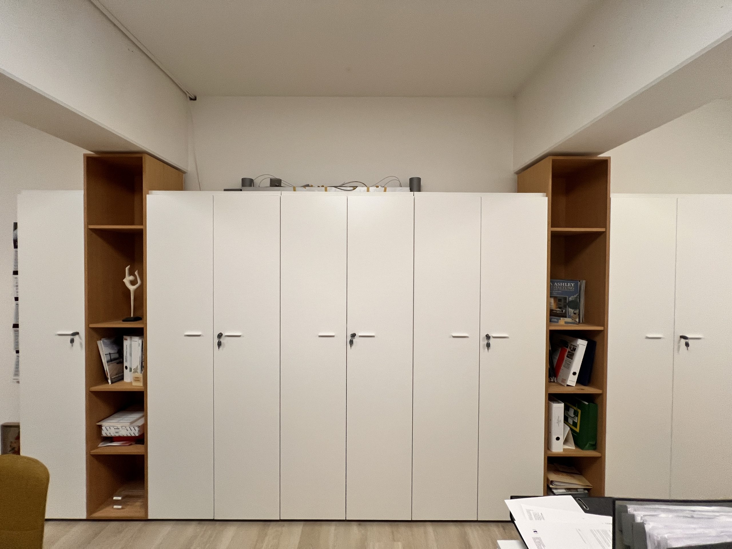 Büroschränke , 5 Doppelschränke und 1Einzelschrank