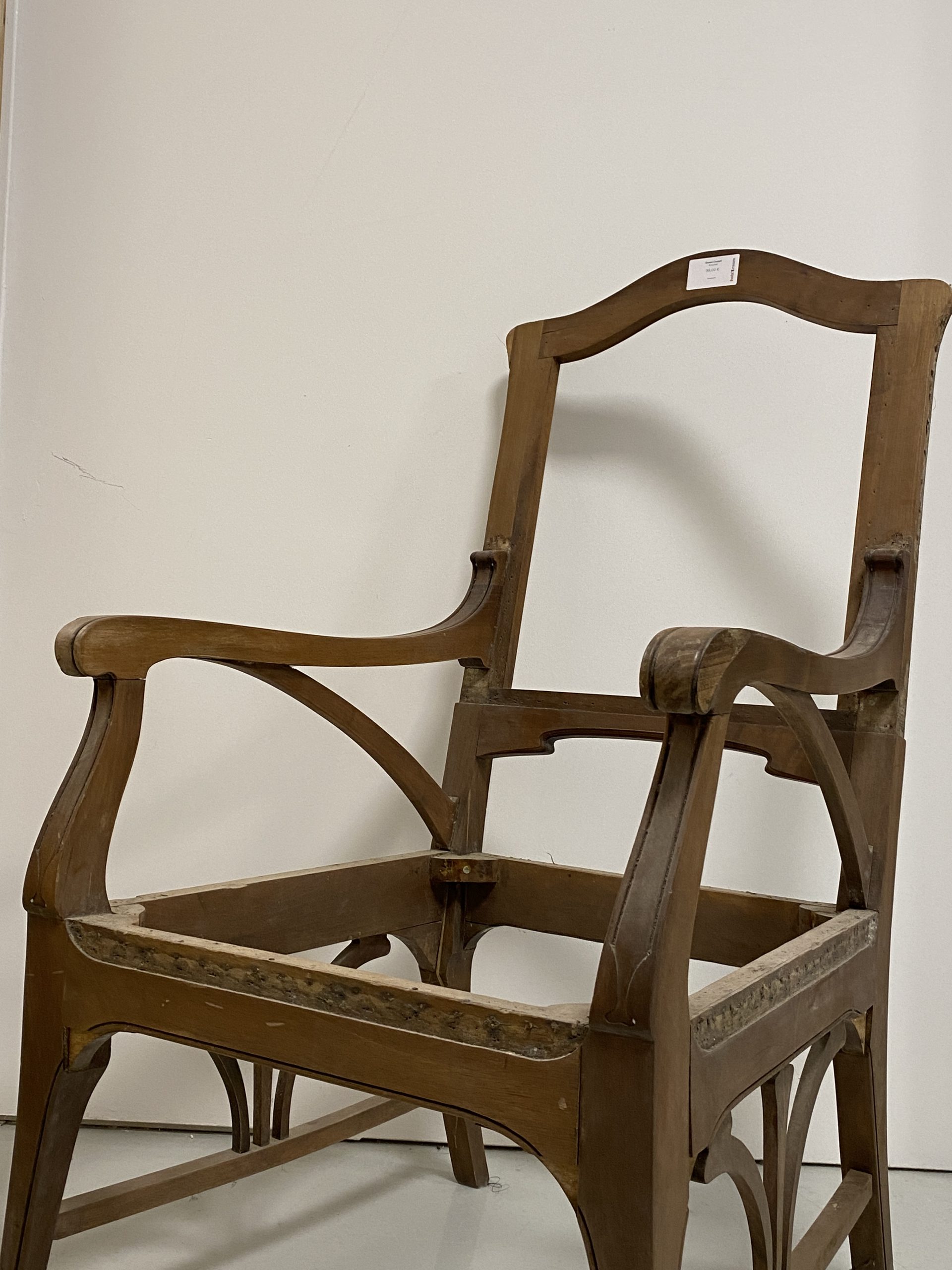 Sesselgestell zum Polstern