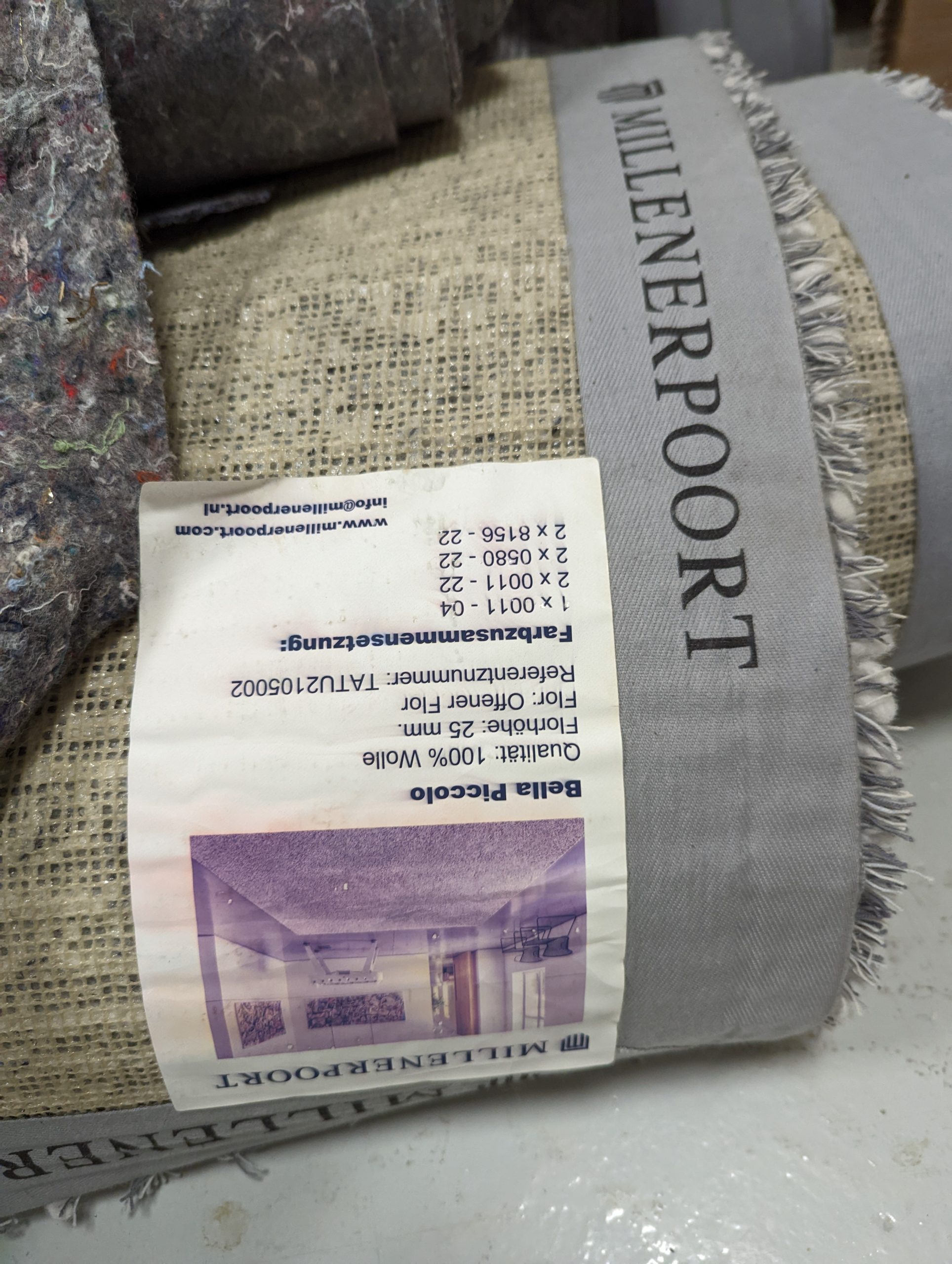 Schurwollteppich von Millenerpoort