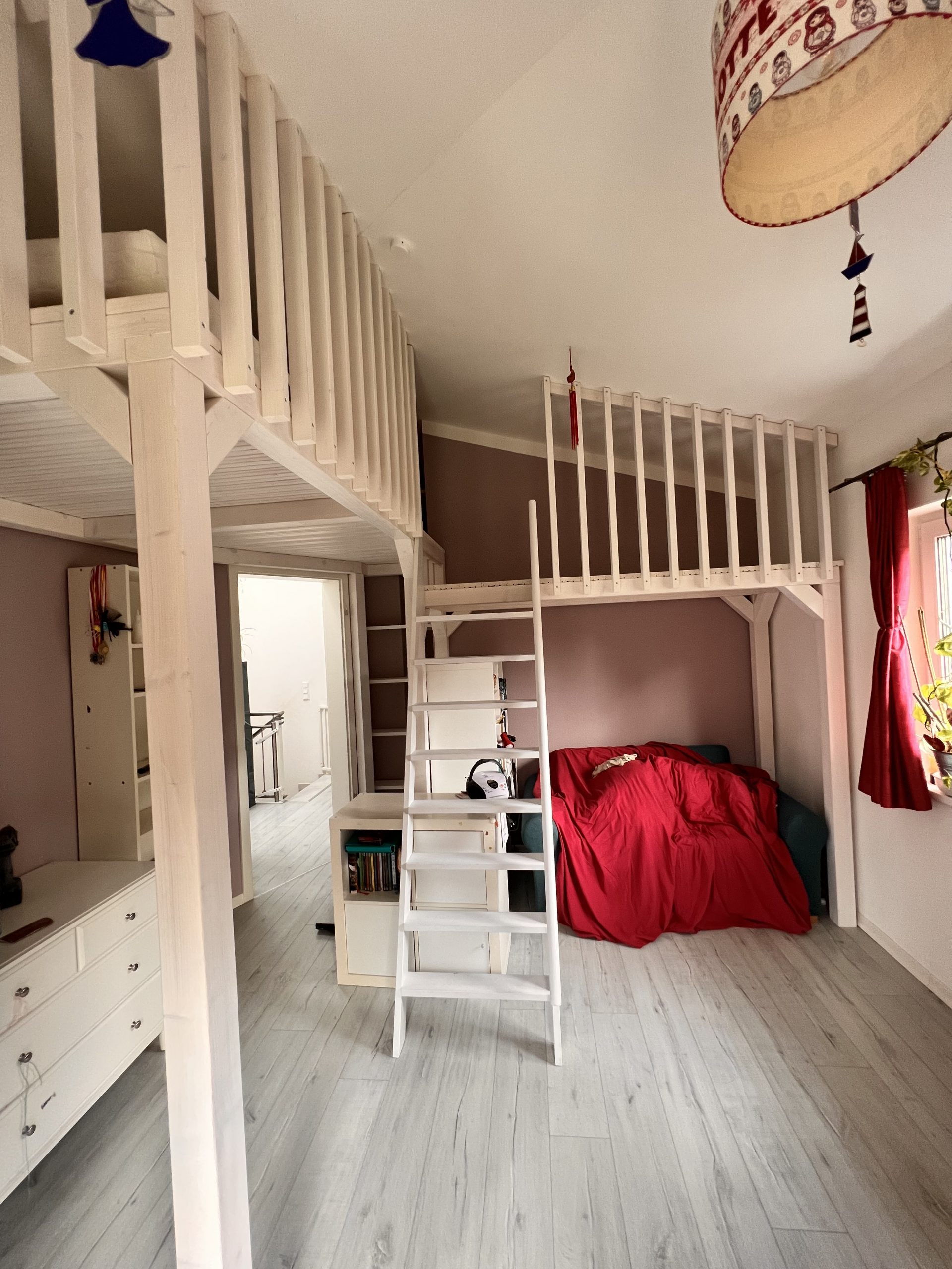 Hochbett – Hochebene Eigenbau Hochbett - Hochebene Eigenbau